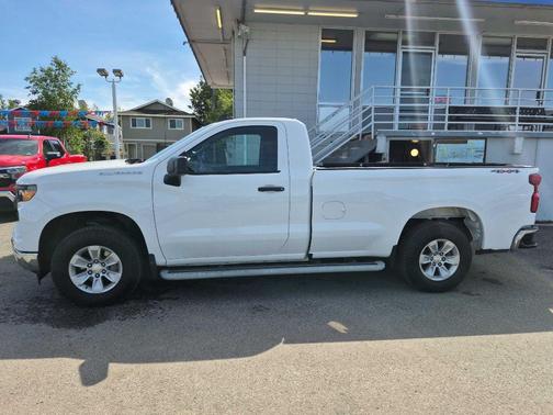White 2024 Chevrolet Silverado 1500 WT