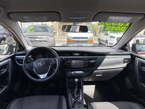 Red 2015 Toyota Corolla L