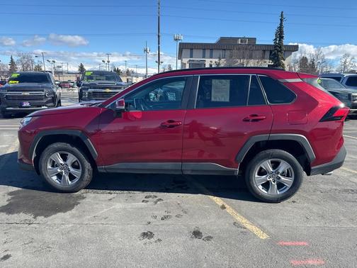 Red 2023 Toyota RAV4 XLE
