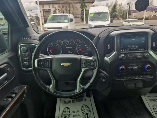 Blue 2021 Chevrolet Silverado 1500 LT