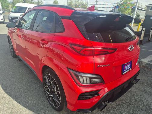 Red 2023 Hyundai Kona N Base