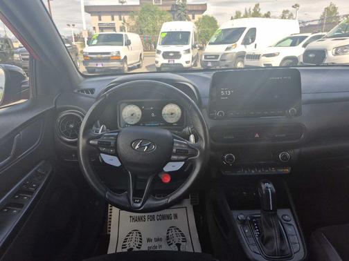 Red 2023 Hyundai Kona N Base