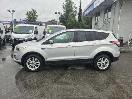 Silver 2017 Ford Escape SE