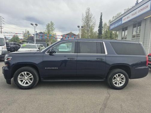 Blue 2019 Chevrolet Suburban LS