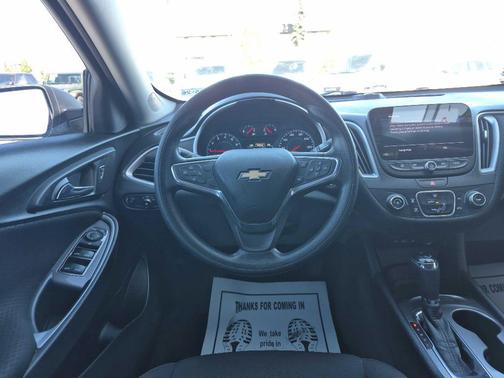 Black 2019 Chevrolet Malibu 1LS
