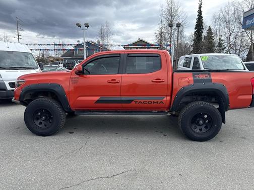 Orange 2017 Toyota Tacoma