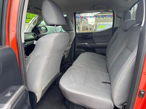 Orange 2017 Toyota Tacoma