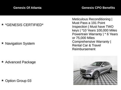 2022 Genesis GV70 2.5T