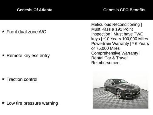 2025 Genesis G70 2.5T
