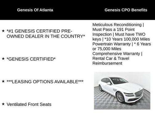 2024 Genesis G80 2.5T