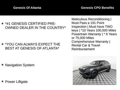 2025 Genesis GV80 Coupe 3.5T e-SC