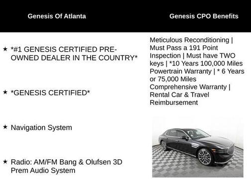 2024 Genesis G90 3.5T e-SC