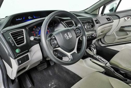 Silver 2013 Honda Civic LX