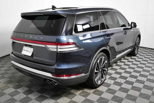 Flight Blue 2021 Lincoln Aviator Reserve AWD