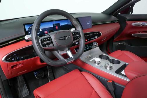 Red 2026 Genesis GV70 2.5T Sport Prestige