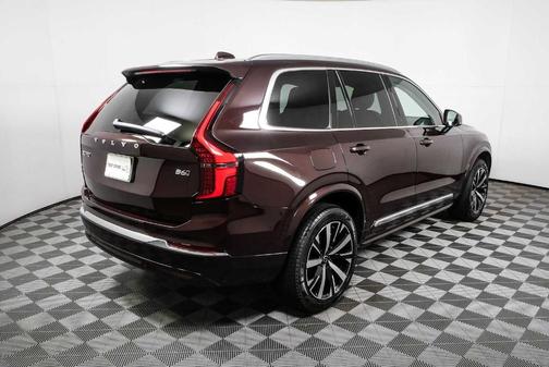 Mulberry Red 2025 Volvo XC90 B6 Core