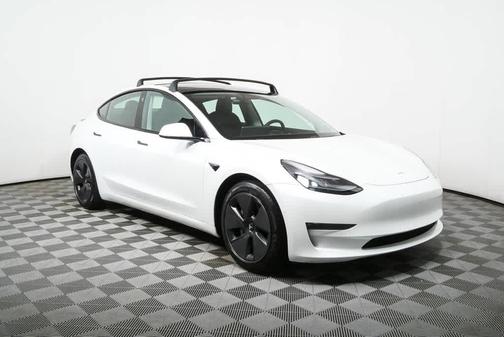 Pearl White Multi 2021 Tesla Model 3 Long Range