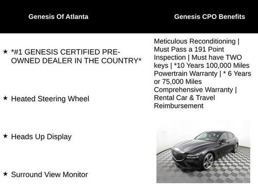 2025 Genesis G70 3.3T Sport Advanced