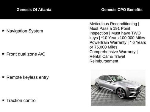 2025 Genesis G70 3.3T Sport Prestige