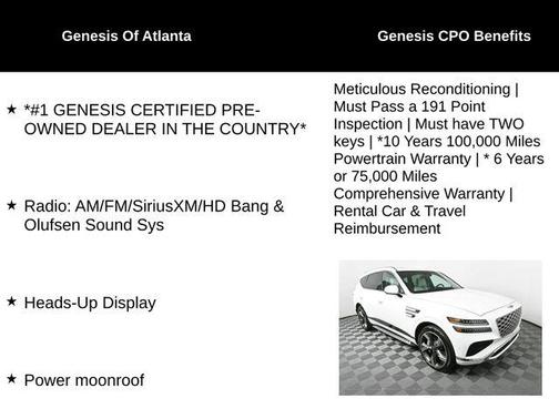 2025 Genesis GV80 3.5T Prestige