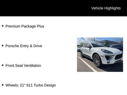2018 Porsche Macan Sport Edition
