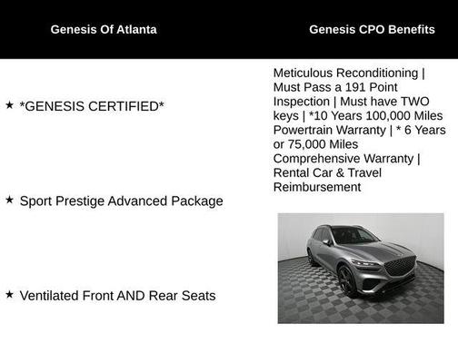 2024 Genesis GV70 3.5T Sport