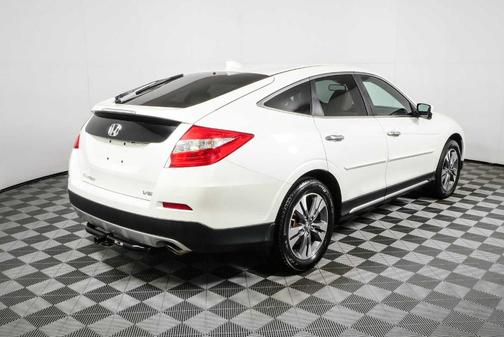 White Diamond Pearl 2014 Honda Crosstour EX-L