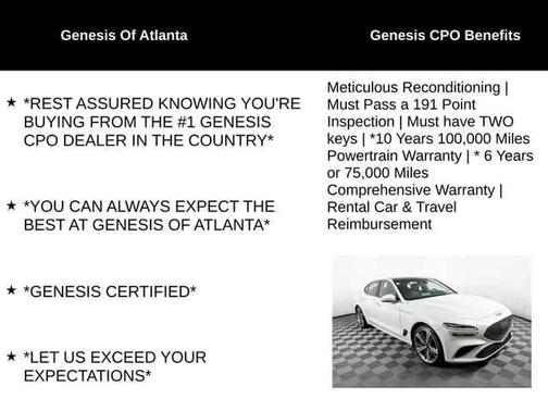 2025 Genesis G70 2.5T