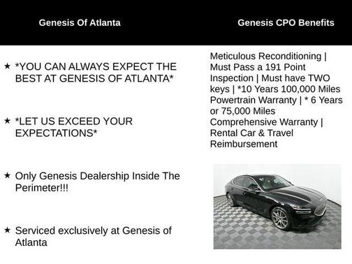 2025 Genesis G70 2.5T