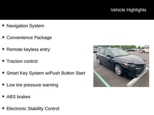2019 Toyota Camry LE
