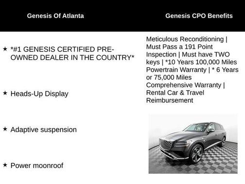 2025 Genesis GV80 2.5T Prestige