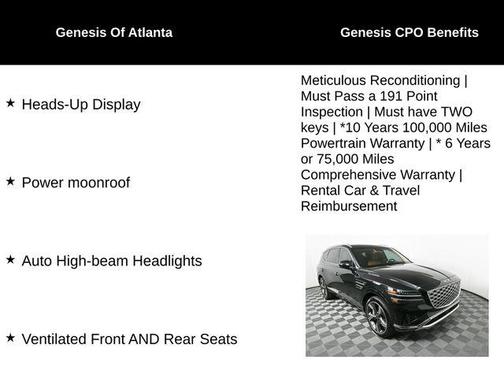 2025 Genesis GV80 3.5T Prestige