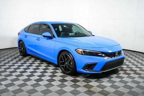 Boost Blue Pearl 2024 Honda Civic Sport Touring