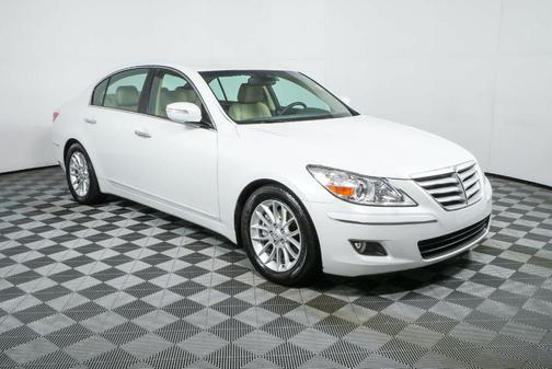 White Satin Pearl 2011 Hyundai Genesis 3.8