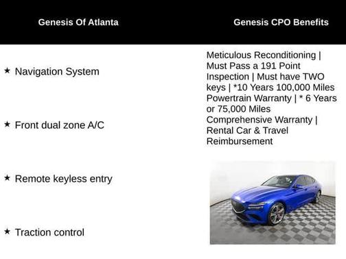 2025 Genesis G70 3.3T Sport Advanced