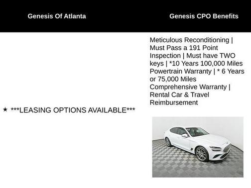 2025 Genesis G70 2.5T