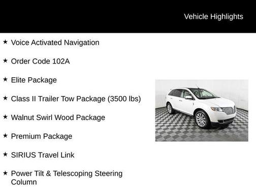 2012 Lincoln MKX Base