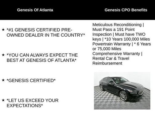 2025 Genesis G70 2.5T