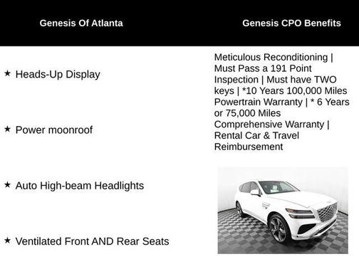 2025 Genesis GV80 3.5T Prestige