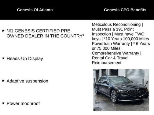 2025 Genesis G90 3.5T e-SC