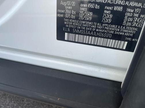 2020 Hyundai SANTA FE 2.0T Limited