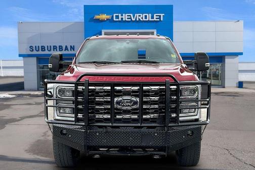 Rapid Red Metallic Tinted Clearcoat 2024 Ford F-350 King Ranch