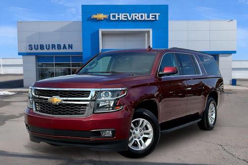 Siren Red Tintcoat 2019 Chevrolet Suburban LT