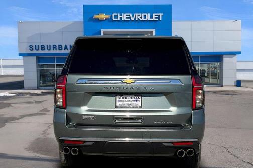Silver Sage Metallic 2023 Chevrolet Suburban Premier