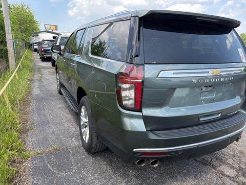 Silver Sage Metallic 2023 Chevrolet Suburban Premier