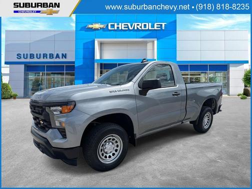 Sterling Gray Metallic 2026 Chevrolet Silverado 1500 WT
