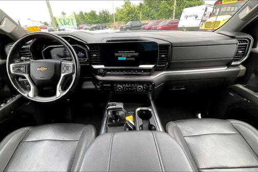 Summit White 2023 Chevrolet Silverado 1500 LTZ