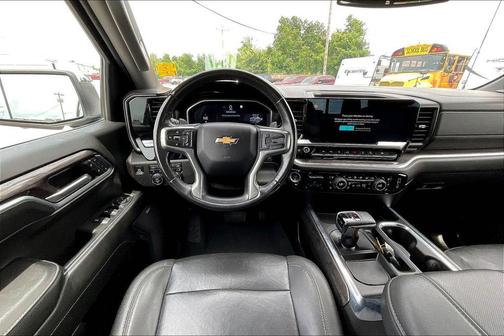 Summit White 2023 Chevrolet Silverado 1500 LTZ