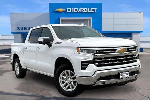 Summit White 2023 Chevrolet Silverado 1500 LTZ