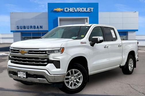 Summit White 2023 Chevrolet Silverado 1500 LTZ